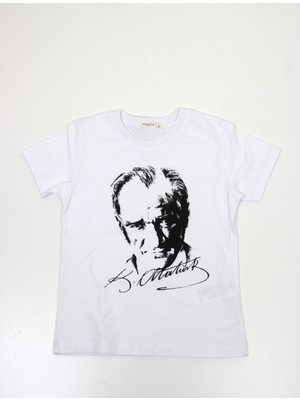 Breeze Atatürk Baskılı Çocuk T-Shirt