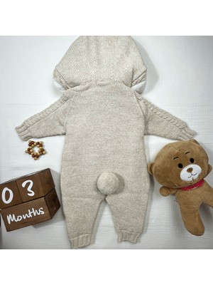 3-6 Ay Nipperland %100 naturel cotton Baby Bej Tulum