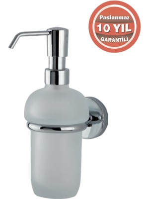 Çelik Banyo Paslanmaz Pirinç Dilek Montajlı Sıvı Sabunluk
