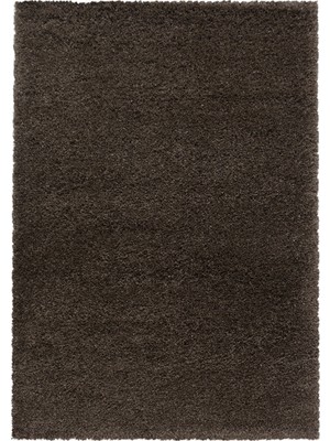 My Deco Carpet Süpersoft Peluş Shaggy Halı Düz Renkli Kahverengi Çocuk Odası Oturma Odası Salon Mutfak Halısı