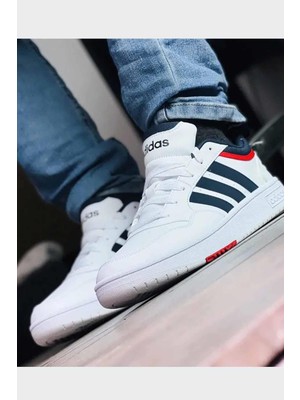 Adidas Hoops 3 Erkek Sneaker Ayakkabı GY5427BEYAZ