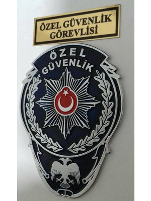 Aldatmaz Özel Güvenlik Cüzdan Rozeti Al-Sadece Özel Güvenlik Görevlisi Satın Alabılır.sıvıle Satılmaz