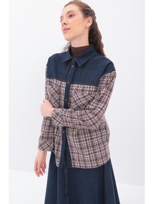 ALLDAY Mint-Turuncu 1-Oduncu Ceket