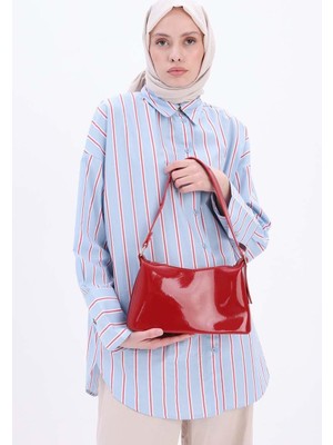 ALLDAY Kırmızı-Rugan El ve Omuz Çantası