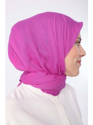 Fuşya-Olay Pamuk Şal