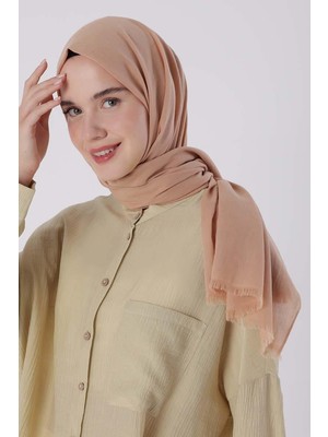 Kavuniçi-Naturel Pamuk Şal
