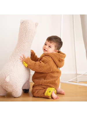 Mediterian Dış Tulum Kahverengi