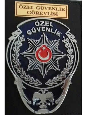 Aldatmaz Özel Güvenlik Cüzdan Rozeti Al-Sadece Özel Güvenlik Görevlisi Satın Alabılır.sıvıle Satılmaz