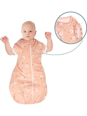 Mediterian Renkli ve hava alan bebek tulumu kundak, rahat ve güvenli uyku için ideal seçim