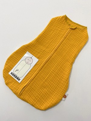 Mediterian 4 Katlı Pamuklu Bambu Müslin Kundak, Yumuşak ve Rahat Kullanım İçin İdeal