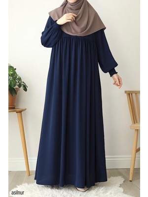 Asilnur Eda Elbise Lacivert