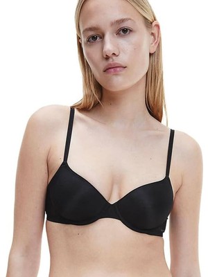 Calvin Klein Siyah Balenli Sütyen 000QF6068E Ck Women