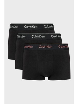 Calvin Klein Streç Pamuklu 3 Pack Boxer 000NB4076AQ6A Erkek Boxer 000NB4076A Q6A