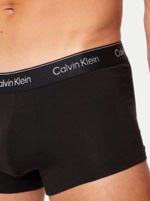 Calvin Klein Streç Pamuklu 3 Pack Boxer 000NB4076AQ6A Erkek Boxer 000NB4076A Q6A