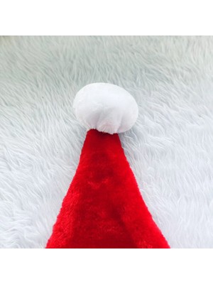 Decisivemicro Çocuklar Peluş Noel Şapkası Aile Yüksek Sınıf Kısa Peluş Noel Şapkası (Yurt Dışından)