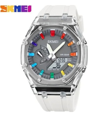 Skmi 2100 Dijital ve Analog Erkek Kol Saati