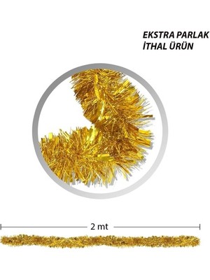 Doremodam Simli Parti Süsü 2 Metre Gold