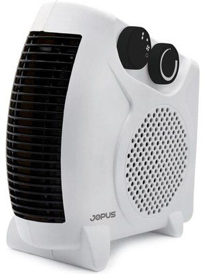 Jopus 2000W Elektrikli Fanlı Isıtıcı, Termostatlı, Sıcak-Soğuk Hızlı Isıtma, 25 m² Alan Kapasitesi