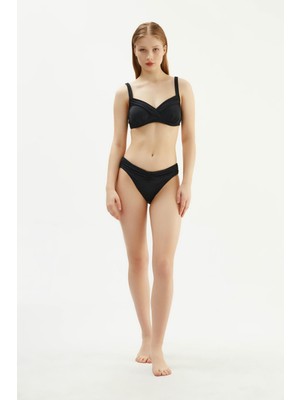 2036ESBK Toparlayıcı Bikini Tk. - Siyah