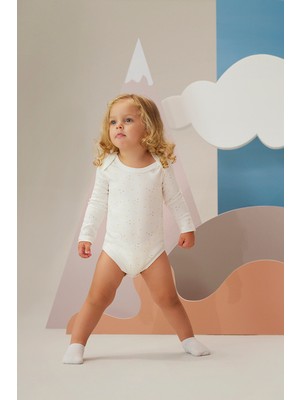 Minycenter Unisex Bebek 2'li Body Set