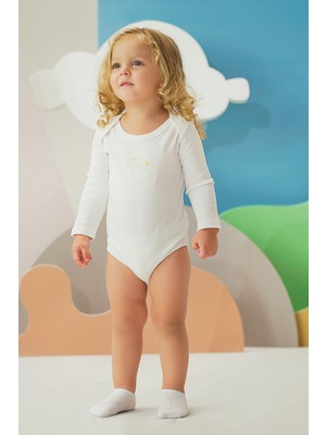 Minycenter Unisex Bebek 2'li Body Set