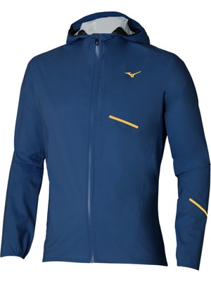 Mizuno Waterproof 20K Er Jacket Erkek Yağmurluk Mavi