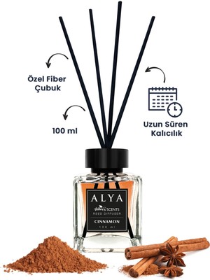 Nature\'s Scents Cinnamon Bambu Çubuklu Oda Kokusu- Tarçın Kokusu