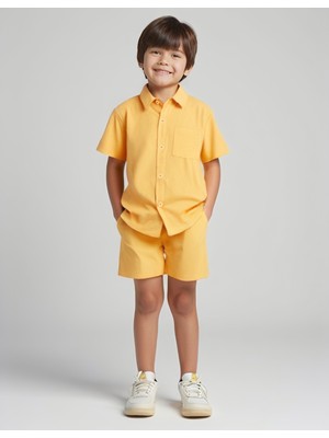 Minojoy Luke Sunset Gold Erkek Çocuk Şort