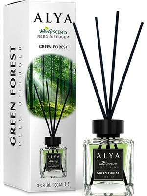 Nature\'s Scents Green Forest Bambu Çubuklu Oda Kokusu-