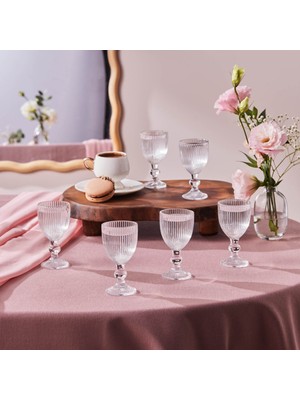 Karaca Rocco 6'lı Kahve Yanı Bardağı Platin 60 ml