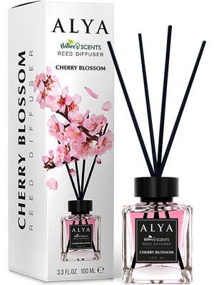 Nature\'s Scents Cherry Blossom Bambu Çubuklu Oda Kokusu- Kiraz Çekirdeği Kokusu