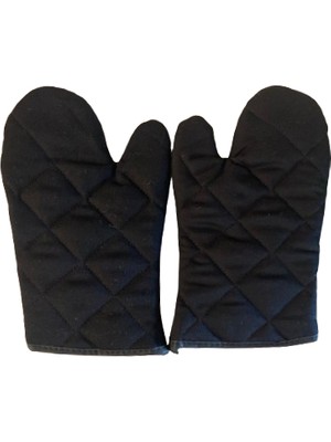 Fırıncı Market Fırın Eldiveni Siyah 40 cm