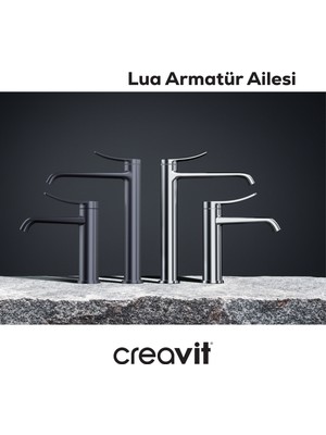 Creavit Lua Şelale Lavabo Armatürü Krom