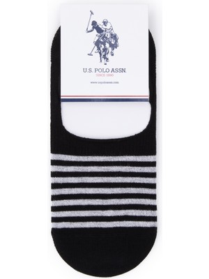 U.S. Polo Assn. Kadın Siyah Çorap (Babet) 50299025-VR046