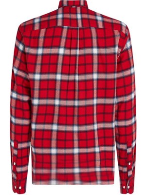 Tommy Hilfiger Brushed Shadow Check Rf Shırt