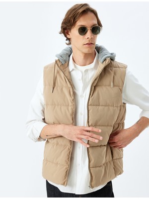 Koton Şişme Yelek Slim Fit Fermuarlı