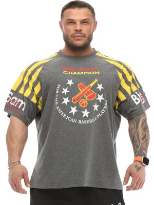Reglan Kol Gym Antrenman Tişörtü Big Sam 2686