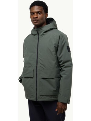 Jack Wolfskin Tempeltor Erkek Yeşil Outdoor Ceketi