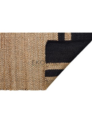 Eko Halı Echo Koleksiyonu Jüt ile Üretilen El Dokuma Sisal Kilim Natural ECH07