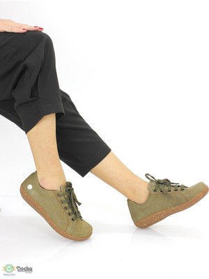 Mammamia Kadın Hakiki Deri Ortopedik Spor Tarz Günlük Ayakkabı M25/KA125