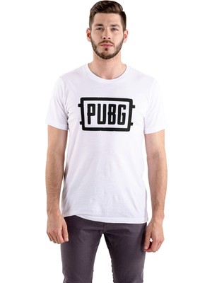 Pubg Çocuk Tişört Beyaz Unisex Anne Baba Çocuk Takım