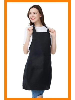 Mediterian Su geçirmez, nano cepli, askılı mutfak önlüğü, şık ve fonksiyonel tasarım