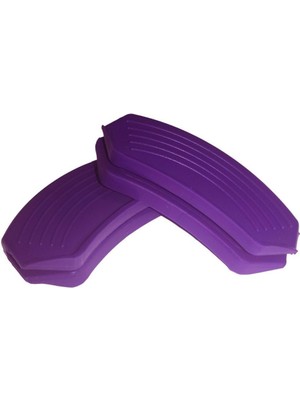 Mediterian Mor silikon tava tutucu seti, yanmaz ve yapışmaz, 2'li, 9x4 cm, kaliteli plastik malzeme