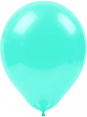 Pastel Su Yeşili Balon 10'lu Paket