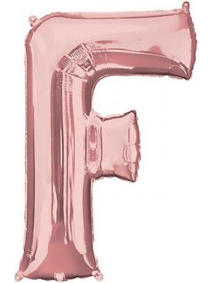 Partici F Harf Folyo Balon Rose Gold 100CM