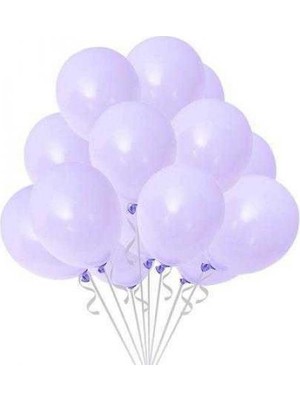 Makaron Lila Balon 10'lu Paket