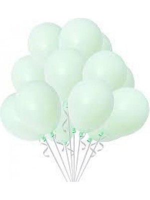 Makaron Su Yeşili Balon 100'LÜ Paket
