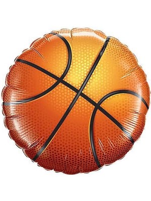 Partici Basketbol Topu Folyo Balon 18''