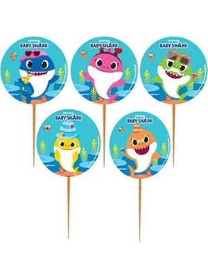 Partici Baby Shark Kürdan 10'lu