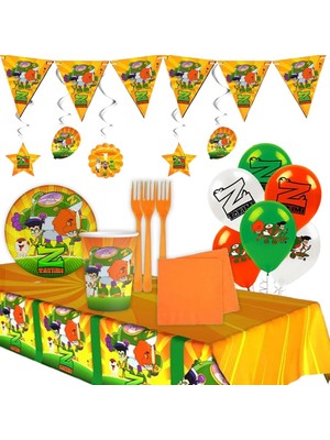 Partici Z Takımı Lüks Parti Seti 16 Kişilik